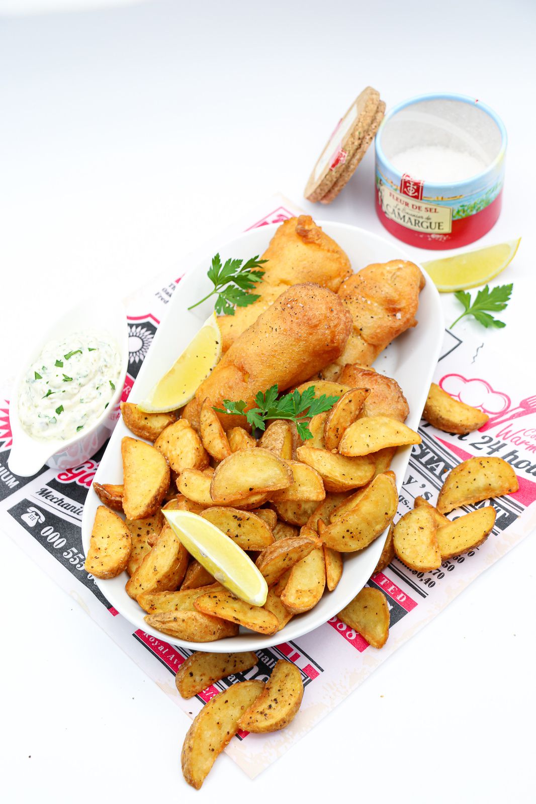 Fish and chips authentique