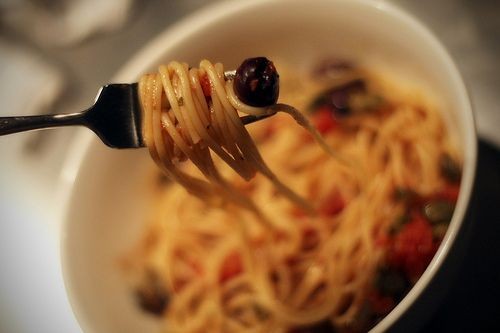 Spaghetti sicilienne puttanesca