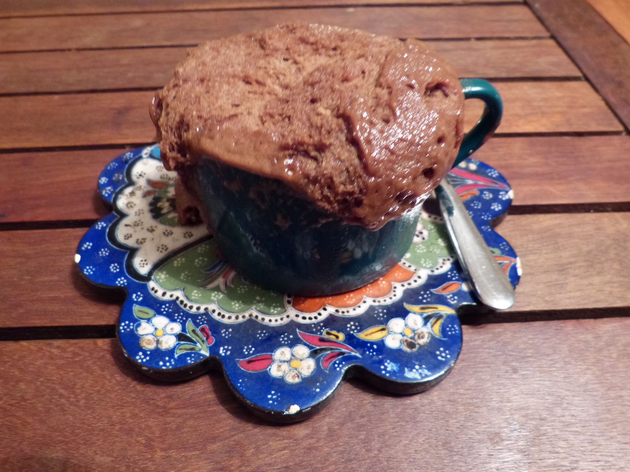 Retombez en enfance avec ce mug cake à la pâte à tartiner noisettes