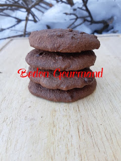 Biscuits-roches au chocolat