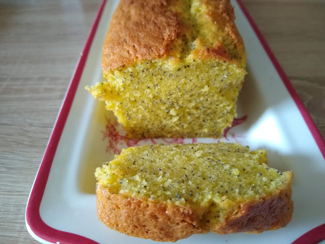 Cake au citron / pavot