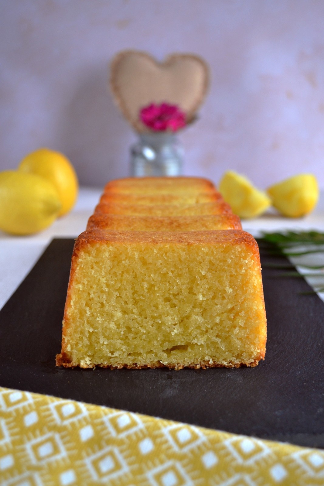 Cake au citron à la crème fraîche
