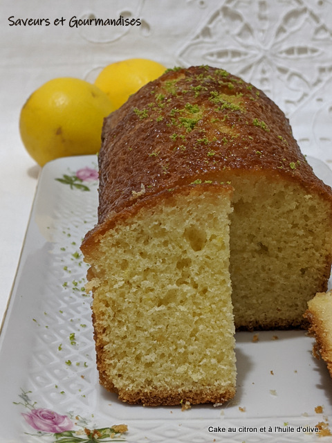 Cake au citron et à l’huile d’olive