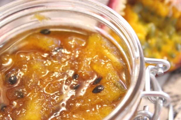 Confiture d’ananas-passion & vanille