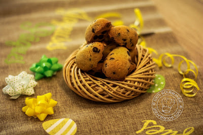 Cookies chocolat noisette qui se prennent pour des œufs