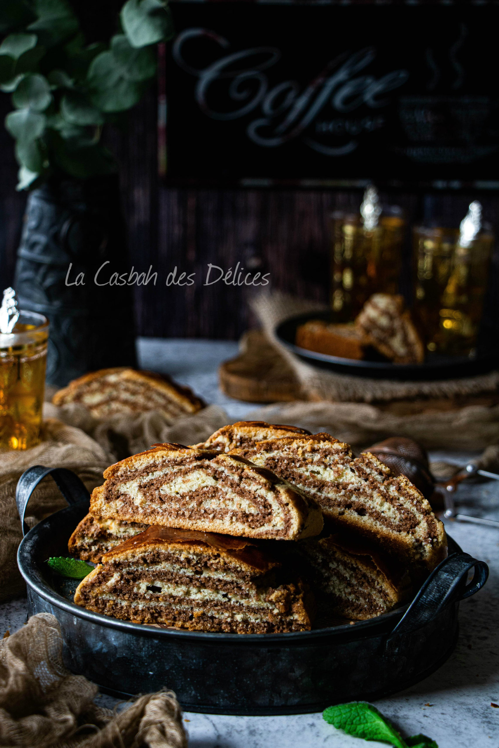 Croquets marbrés, gâteaux secs algériens (croki)