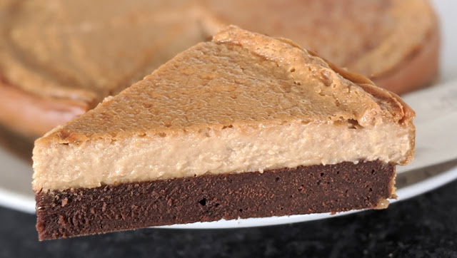 Gâteau cheesecake brownie, rapide avec peu d'ingrédients