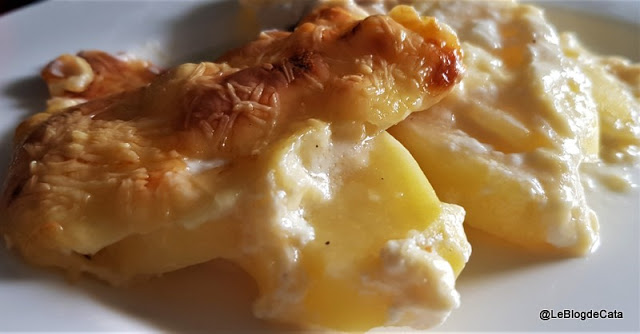 Gratin dauphinois aux 2 fromages