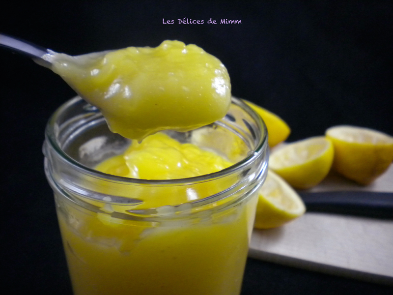 Lemon curd, la crème au citron trop bonne