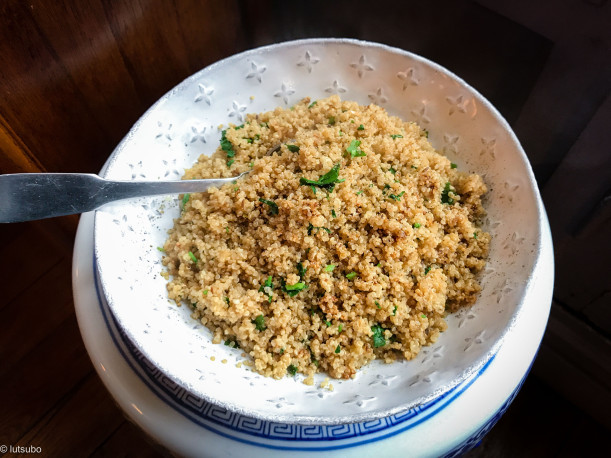 Ma Normandie, quinoa au persil