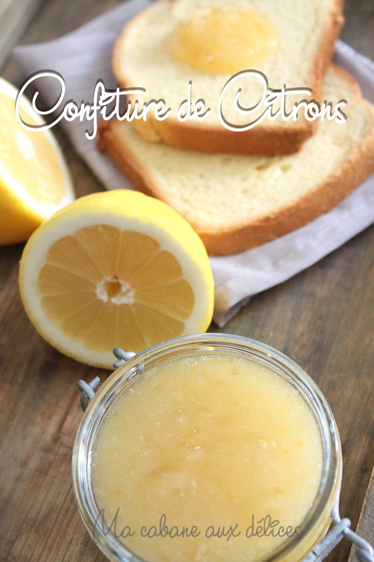 Marmelade de citron bio de Menton