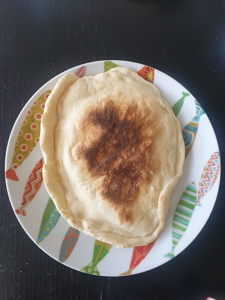 Naans aux fromages