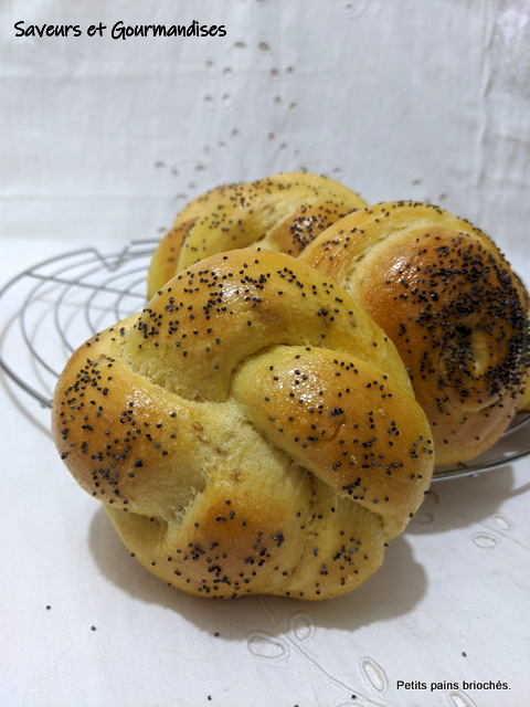 Petits pains maison briochés (khobz eddar)