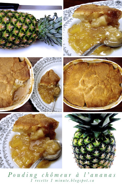 Pouding chômeur à l’ananas (Pineapple pudding cake)