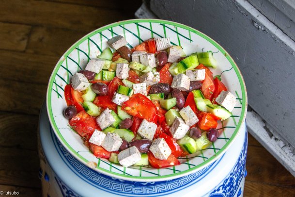 Salade grecque végétale