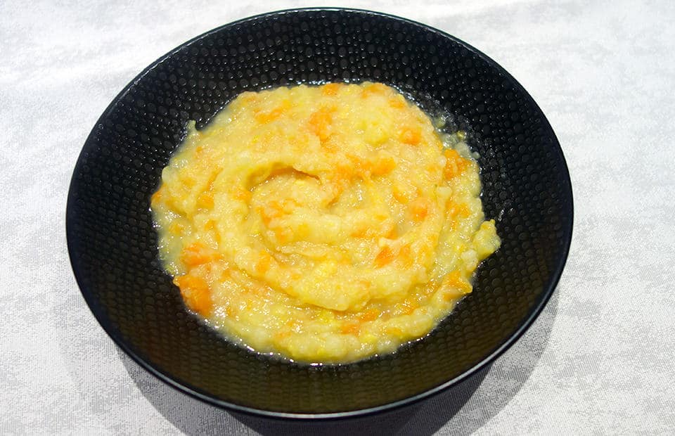 Stoemp (purée de pommes de terre, carotte...)