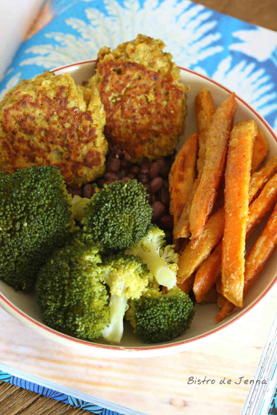 Végétale bowl riche en protéines et fibres végétales